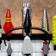 Illustration for article titled Nerdgasm Alert: Full Size Lego Avengers Props!